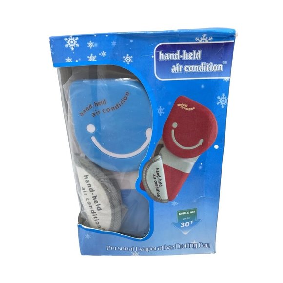 Hand Held Personal Air Conditioner New In Box Battery Operated AC for Travel - Picture 1 of 11